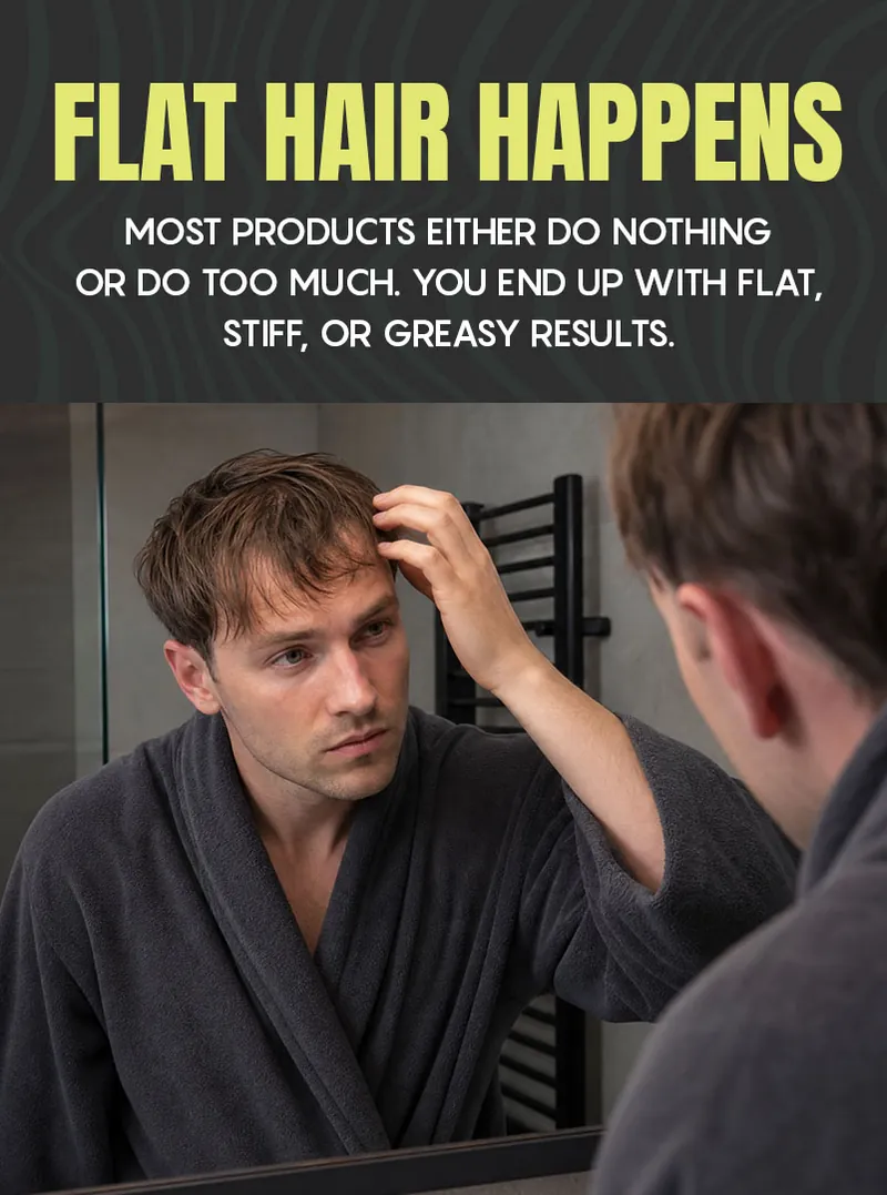 Flat hair happens