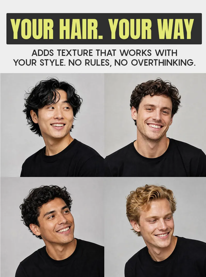 Your hair. Your way.